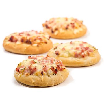 Mini Pizza Laduc Esponjosa Prosciutto Congelada 30 Gr 40 U