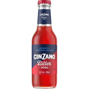 Bitter Soda Cinzano 8.5º 20 Cl 8 Packs De 3 Bot Sr