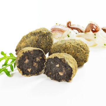 Croquetas Meson Chipirones En Su Tinta Bolsa 500 Gr