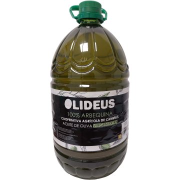 Aceite De Oliva Olideus Virgen Extra 100% Arbequina Pet 5 Lt
