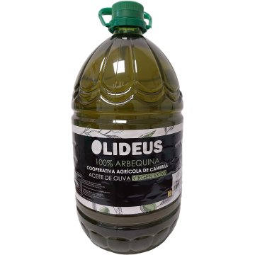 Oli D'oliva Olideus Verge Extra 100% Arbequina Pet 5 Lt