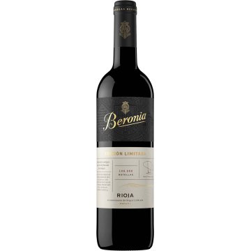 Vino Beronia Edicion Limitada Tinto Crianza 13º 75 Cl