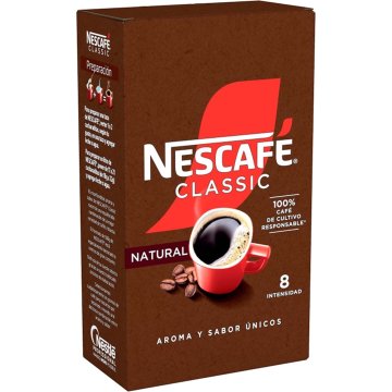 Café Nescafe Classic Natural Soluble Caja Carton 500 Gr