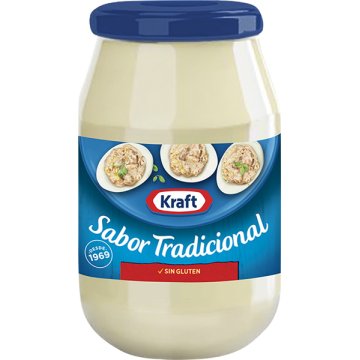 Mayonesa Kraft Vidrio 500 Gr