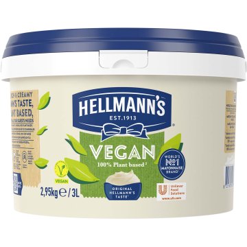 Mayonesa Hellmann's Vegana Cubo 3 Lt