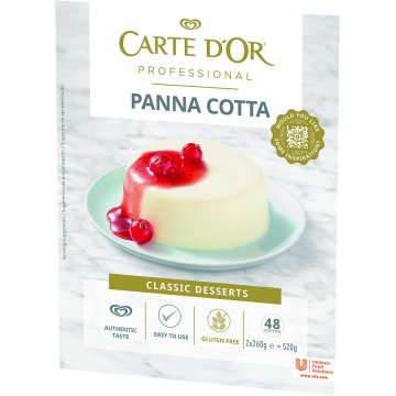 Panna Cotta Carte D'or Pols 260 Gr 2 Sobres 48 Racions