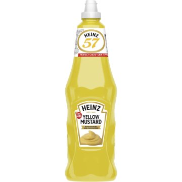 Mostaza Heinz Yellow Mustard Mild Clásica Botella Plástico 1 Lt