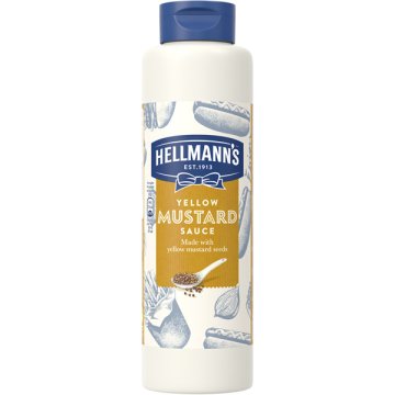 Mostaza Hellmann's Botella Plástico 880 Gr