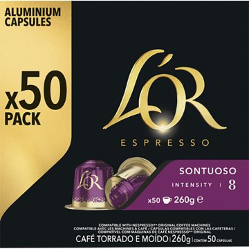 Cafè Marcilla L'or Sontuoso 50 Càpsules