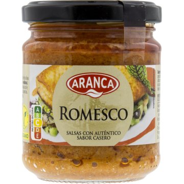 Salsa Aranca Romesco Tarro 400 Gr