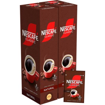 Café Nescafe Natural Sobres 2 Gr 2 Estuches X 50 Sobres