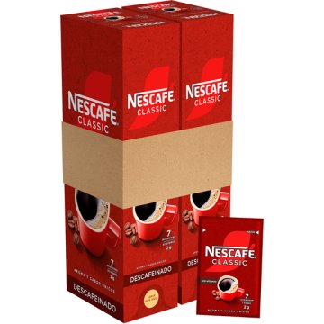 Café Nescafe Descafeinado Sobres 2 Gr 2 Estuches X 50 Sobres