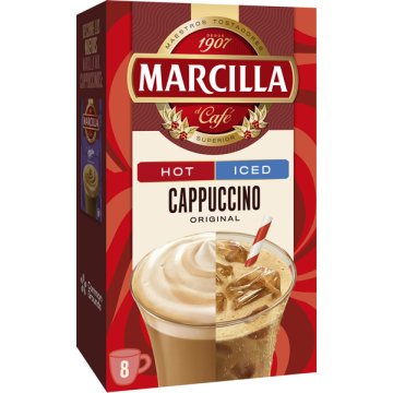 Café Marcilla Capuccino Original Soluble Stick 17.8 Gr 8 U