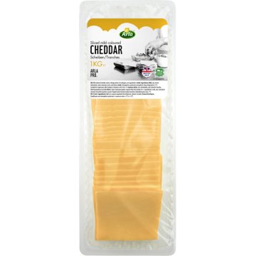 Queso Arla Pro Cheddar Lonchas Bandeja 1 Kg