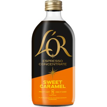 Café L'or Espresso Concentrado Sweet Caramel Líquido Botella 485 Ml