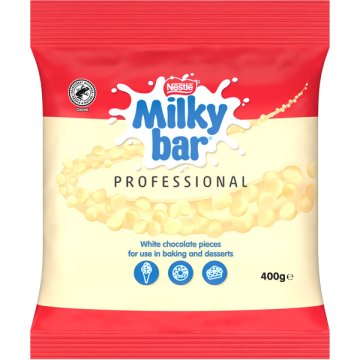 Topping Nestlé Milkybar Chocolate Blanco Bolsa 400 Gr