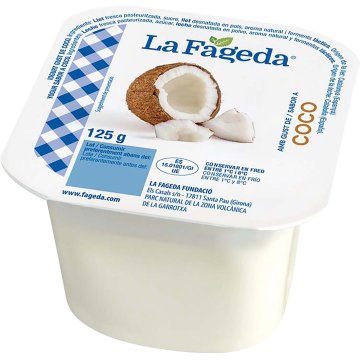 Yogur La Fageda Coco 125 Gr Pack 4