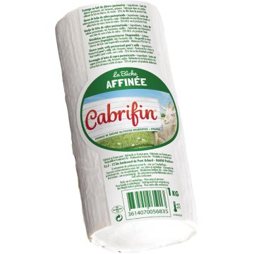 Queso Cabrifin Rulo De Cabra 100% 1 Kg