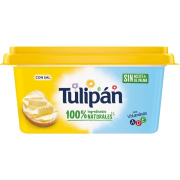 Margarina Tulipán Con Sal 400 Gr