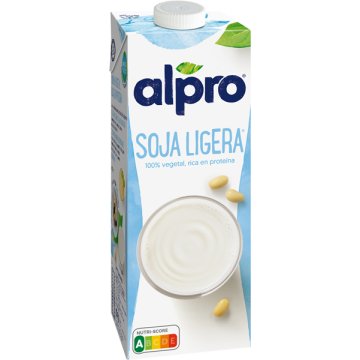 Bebida De Soja Alpro Ligera Brik 1 Lt