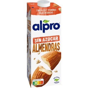 Bebida De Almendra Alpro Sin Azucar Brik 1 Lt