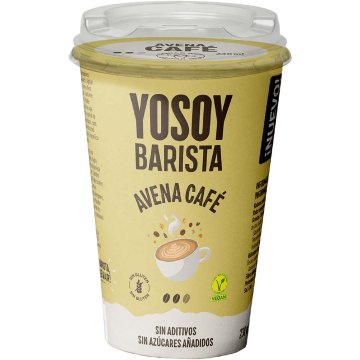 Bebida De Avena Con Café Yosoy Barista Expresso Vaso 230 Ml