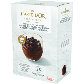 Mousse Carte D'or Caja Chocolate 240 Gr 3 Sobres 45 Raciones Polvo