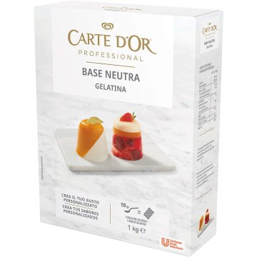 Base Postre Carte D'or Neutra Gelatina Polvo Caja 1 Kg
