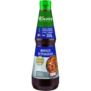 Brou Knorr Sense Gluten Marisc Líquid Concentrat Ampolla Plàstic 1 Lt