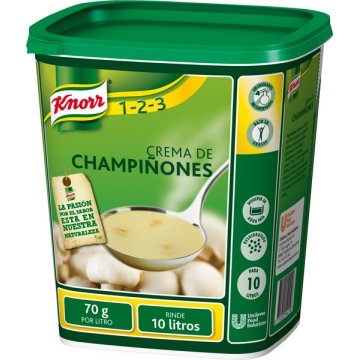 Crema Knorr Champiñones Deshidratada Tarro 700 Gr