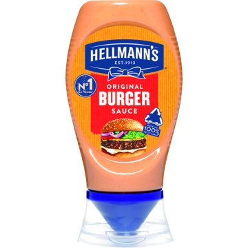 Salsa Hellmann's Burguer Bocabajo 250 Ml