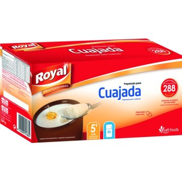 Cuajada Royal Polvo Caja 24 Gr 36 Sobres 288 Raciones