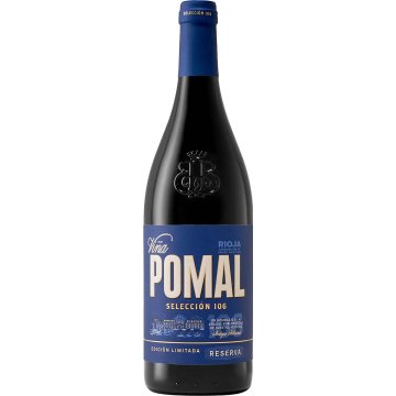 Vino Viña Pomal 106 Barricas Edición Limitada Tinto Reserva 13º 75 Cl