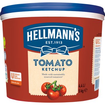 Ketchup Hellmann's Cubell 4.4 Lt