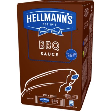 Salsa Hellmann's Barbacoa Monodosi 10 Ml 198 U