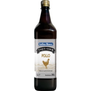 Aderezo Gallina Blanca Toque De Sabor Pollo Líquido Concentrado Botella Plástico 1 Lt