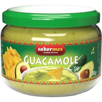 Salsa Sabormex Dip Guacamole Tarro 300 Gr