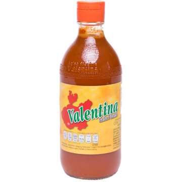 Salsa Sabormex Valentina Groga Picant Ampolla Vidre 370 Ml