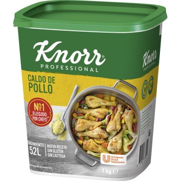 Brou Knorr Pollastre Deshidratat Pot 1 Kg Retràctil