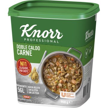 Caldo Knorr Doble Carne Deshidratado Tarro 900 Gr Retráctil