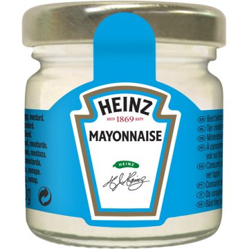 Mayonesa Heinz Roomservice Vidrio 33 Ml 80 U