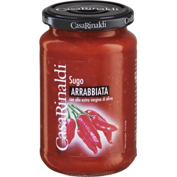 Salsa Casa Rinaldi Arrabbiata Pot 350 Gr