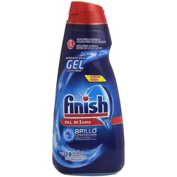 Lavavajillas Finish Todo En 1 Gel 660 Ml 33 Dosis