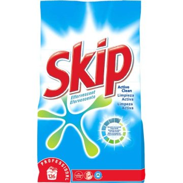 Detergente Skip Polvo 11.95 Kg 126 Cacitos