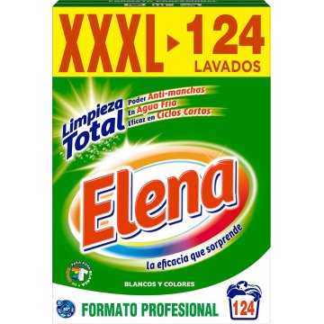 Detergente Elena Profesional Polvo 124 Dosis