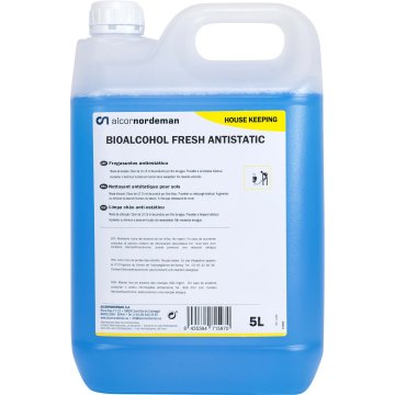 Fregasuelos Alcornordeman Bioalcohol Fresh Antistatic Garrafa 5 Lt