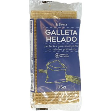 Galletas La Sirena Para Helados 35 Gr