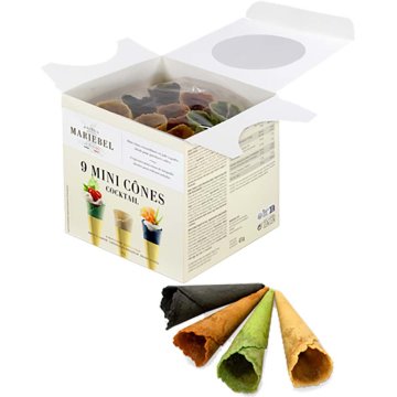 Mini Conos Mariebel 4 Sabores 43 Gr Pack 9u