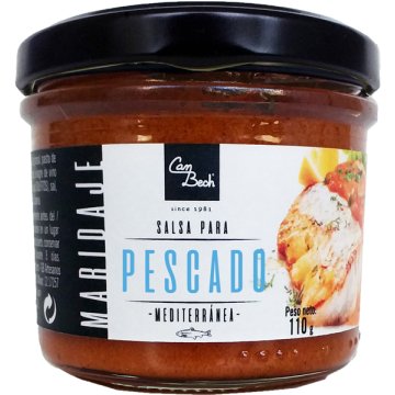 Salsa Can Bech Per Peix Blanc Pot 110 Gr