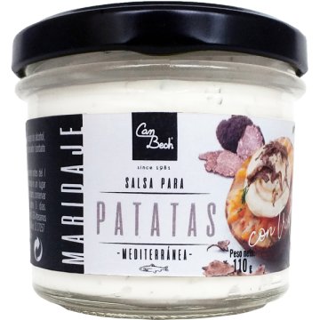 Salsa Can Bech Trufada Per A Patates Pot 110 Gr
